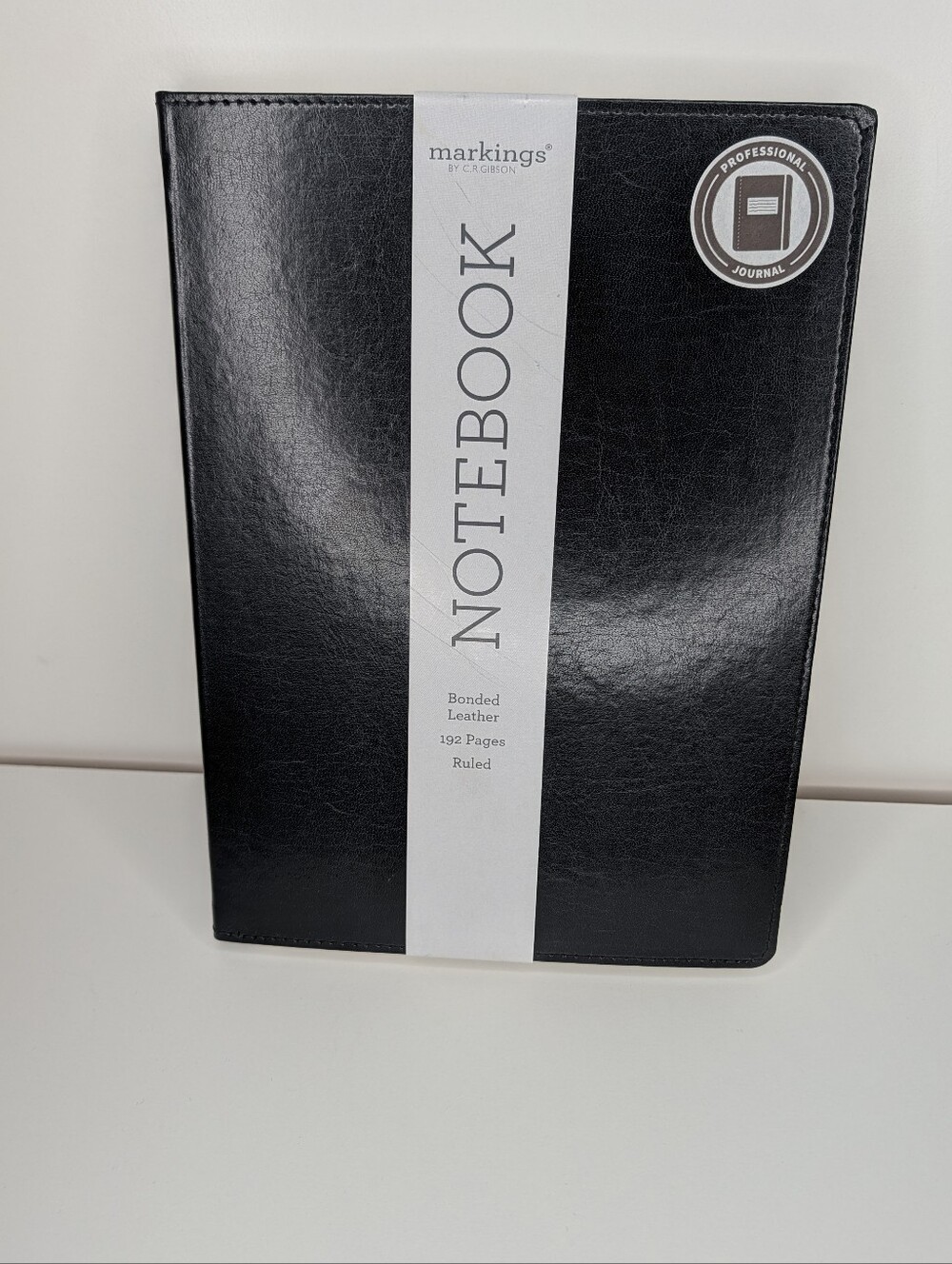 Black Notebook - Bonded Leather Journal NEW